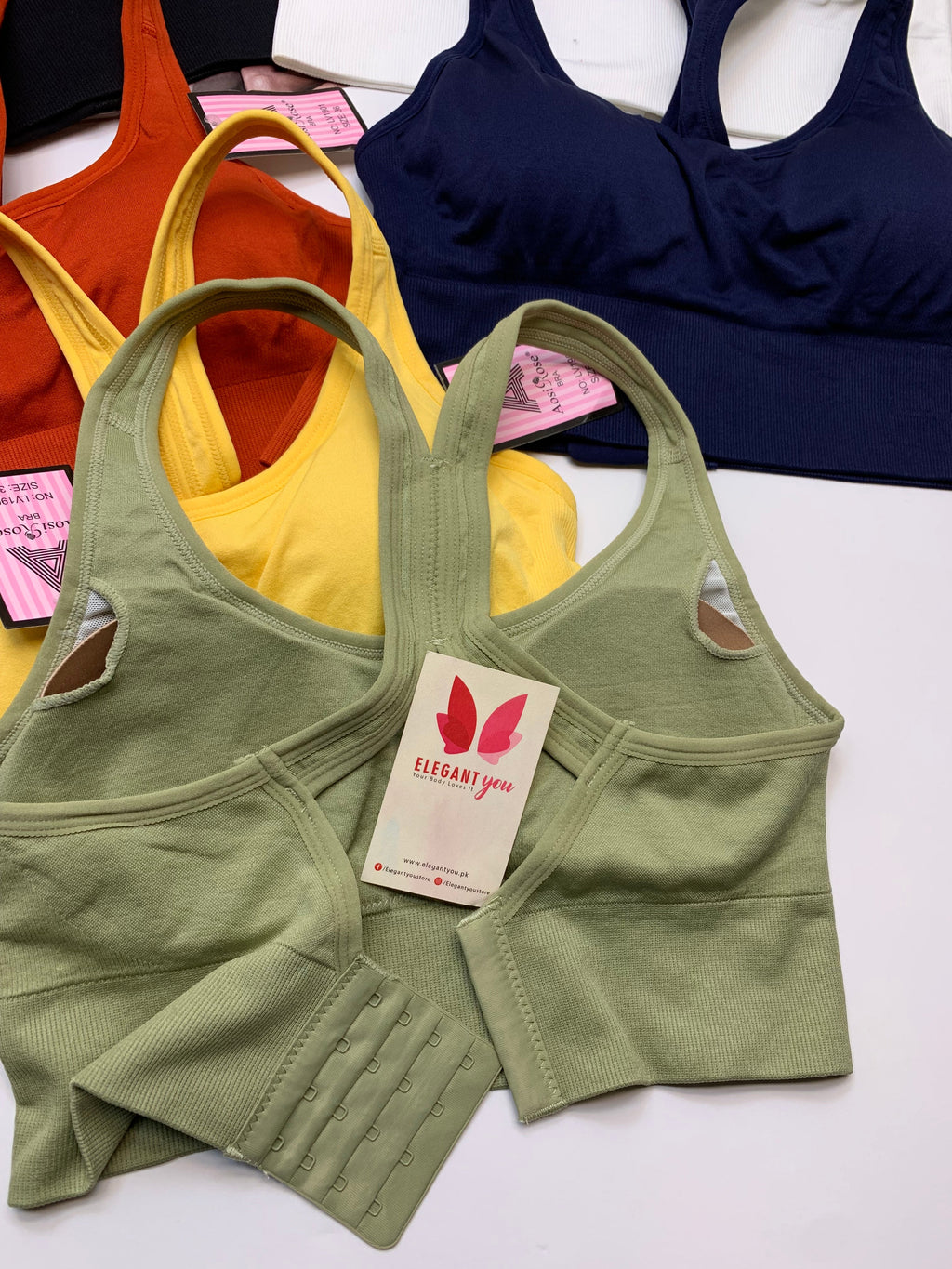 Fit Flex Back Hook Sports Bra for 34-40 size (115)
