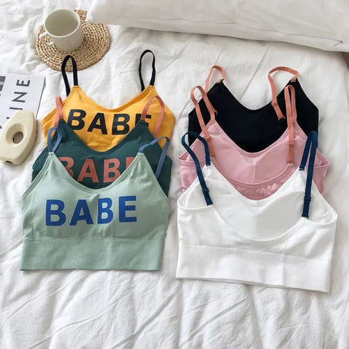 (28-36)BABE Written Soft Padded Bra (108)