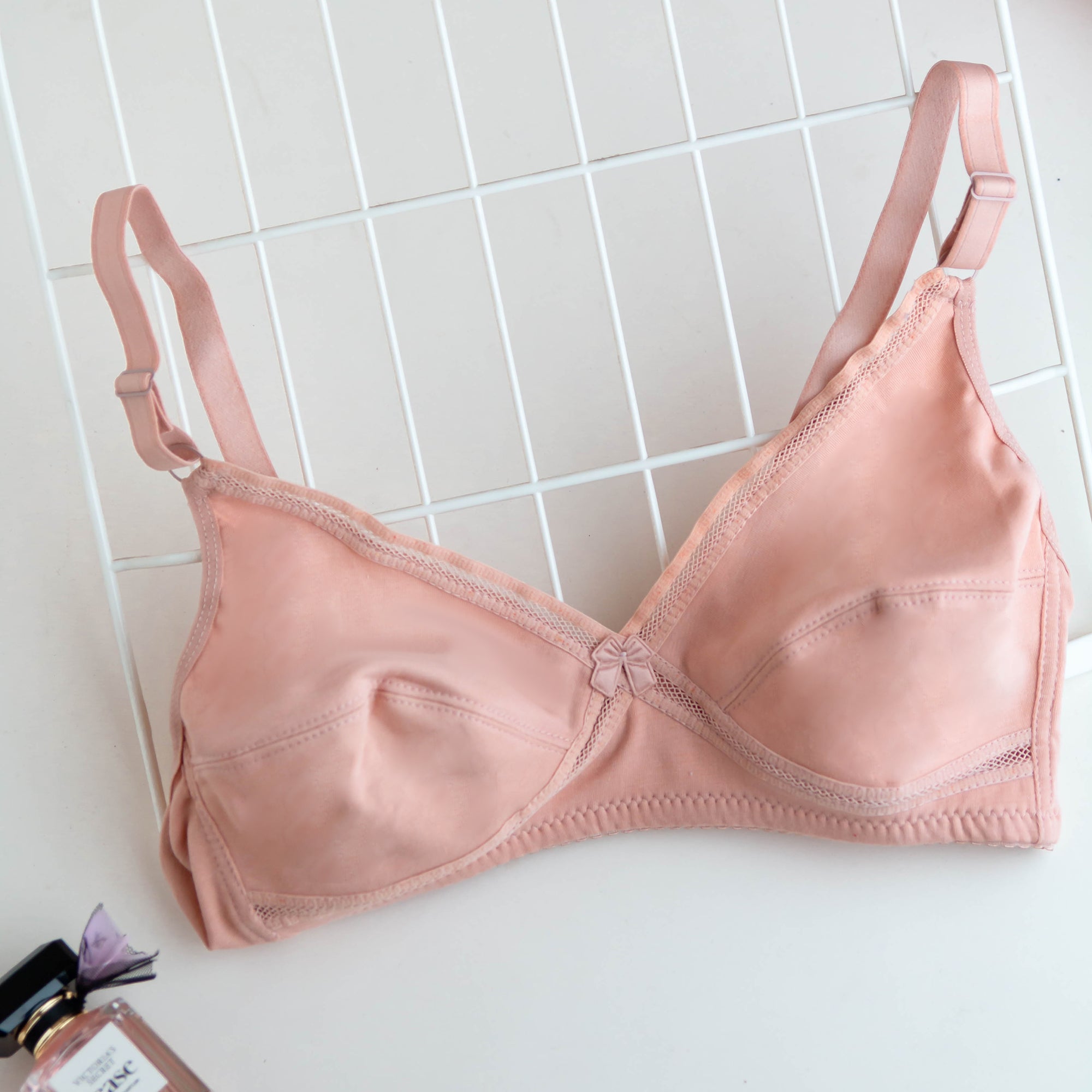 (32-42)b/c Pack Of 2 Bra Offer Soft Cotton Plain Bra (027)