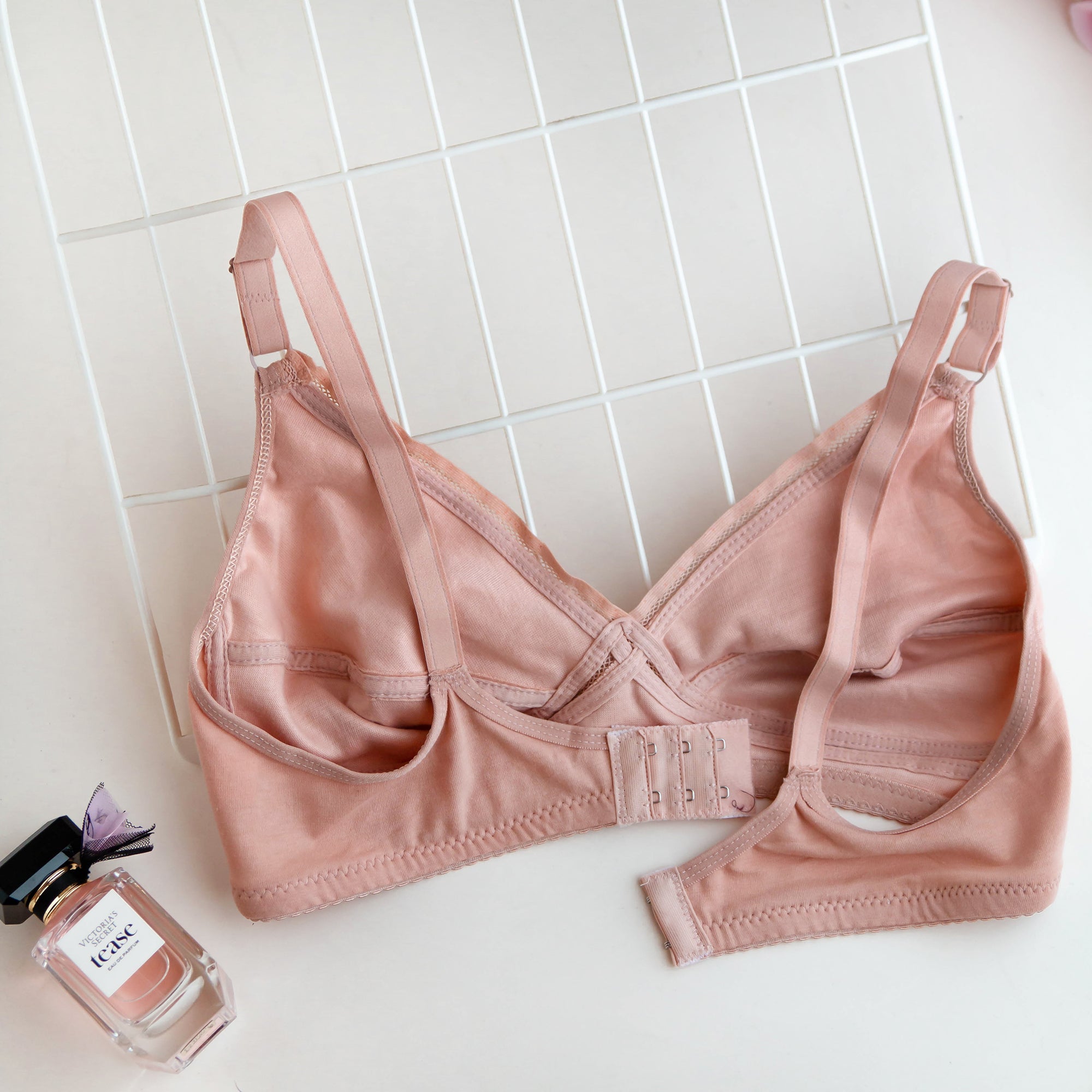 (32-42)b/c Pack Of 2 Bra Offer Soft Cotton Plain Bra (027)
