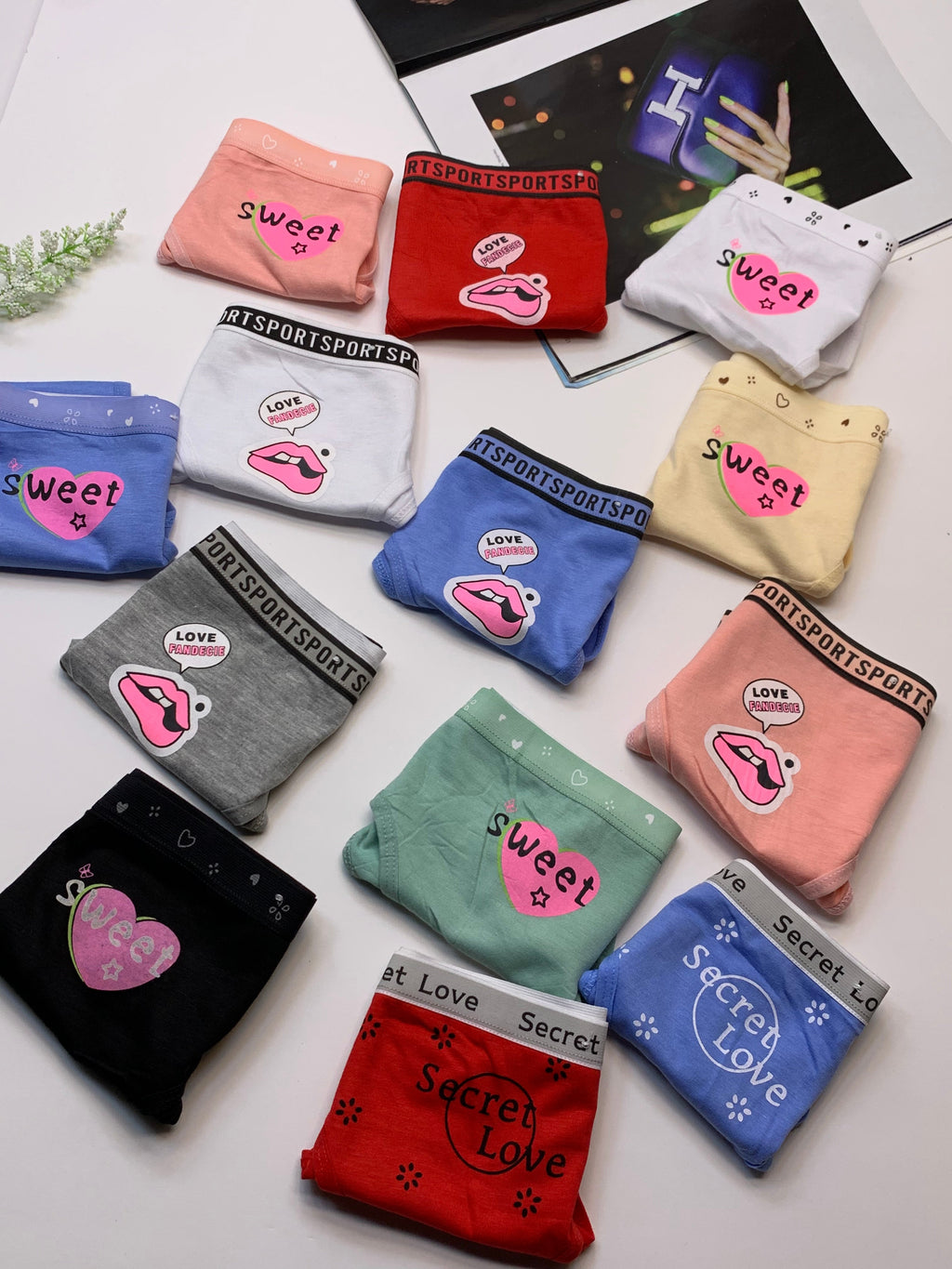 Funky Print Strechable Cotton Underwears(126)