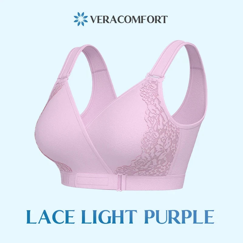 Pack of 3 Front-Wrap & Straps Adaptive Comfort Bra