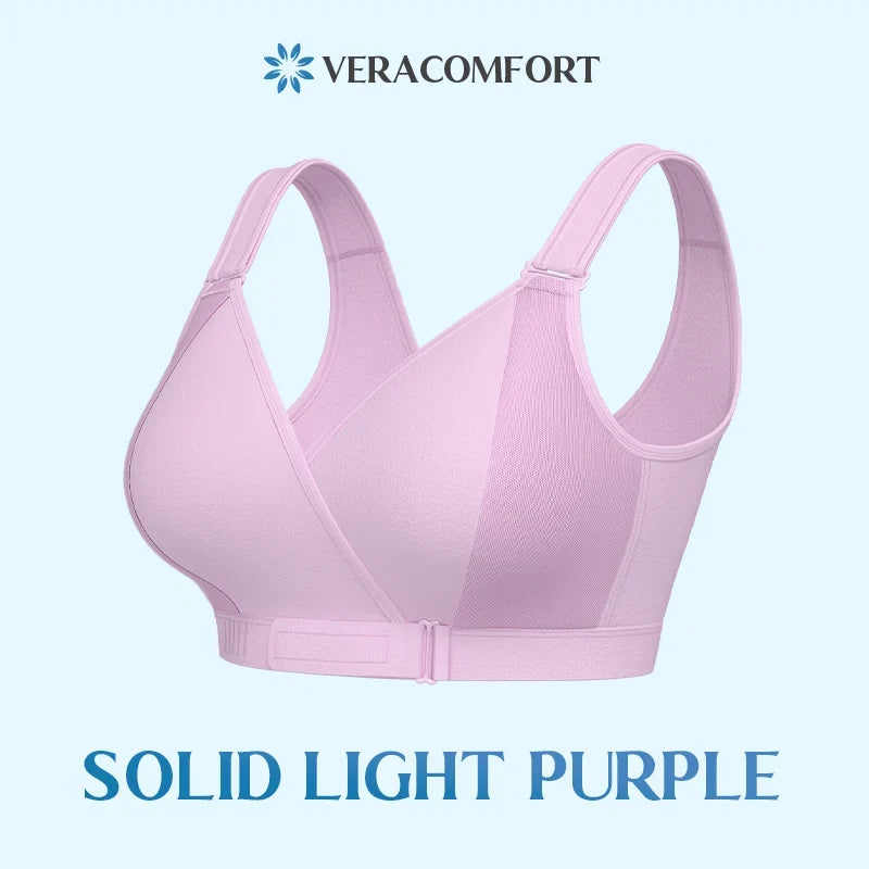Pack of 3 Front-Wrap & Straps Adaptive Comfort Bra