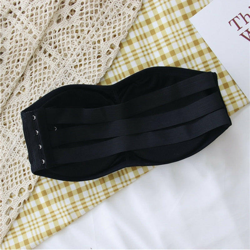 (28-36)Soft Padded Strapless Bra With Removable Pads ( Pack of 3 )