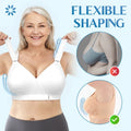 Pack of 3 Front-Wrap & Straps Adaptive Comfort Bra