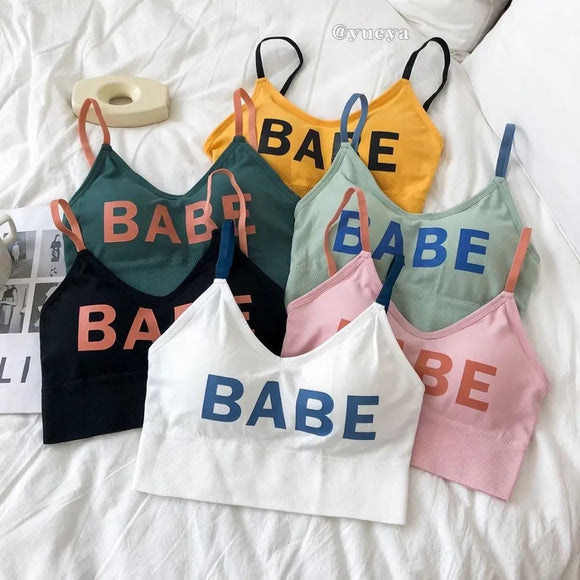 (28-36)BABE Written Soft Padded Bra (108)