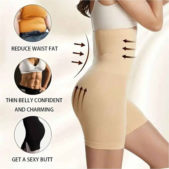 Women's High Waist Body-Shapping Buttocks Lifting Slim Fit Anti Glare Leggings (112)