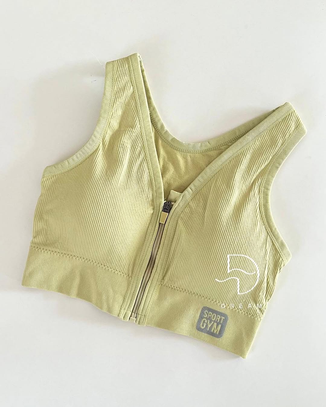 (30-38) Front Zipper Sports Bra For Gym and Yoga 8857 (118)