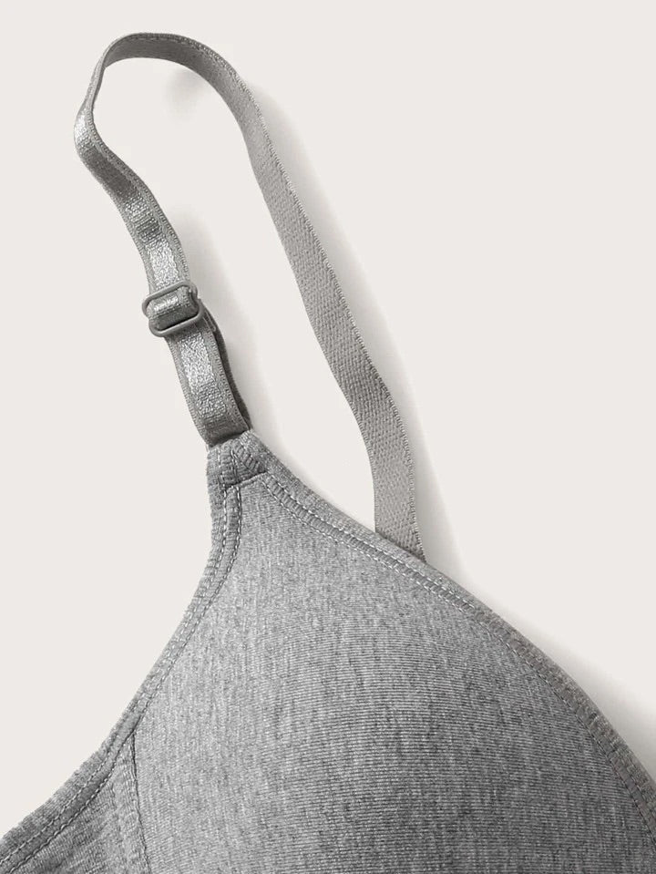(30-36)b  Daily wear Thin-Pad Non-Wire Bra (061-062)