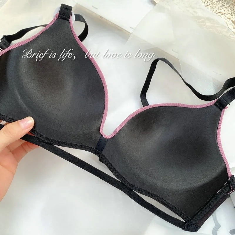 (38)b Wireless Soft Breathable Daily wear Bra (056)