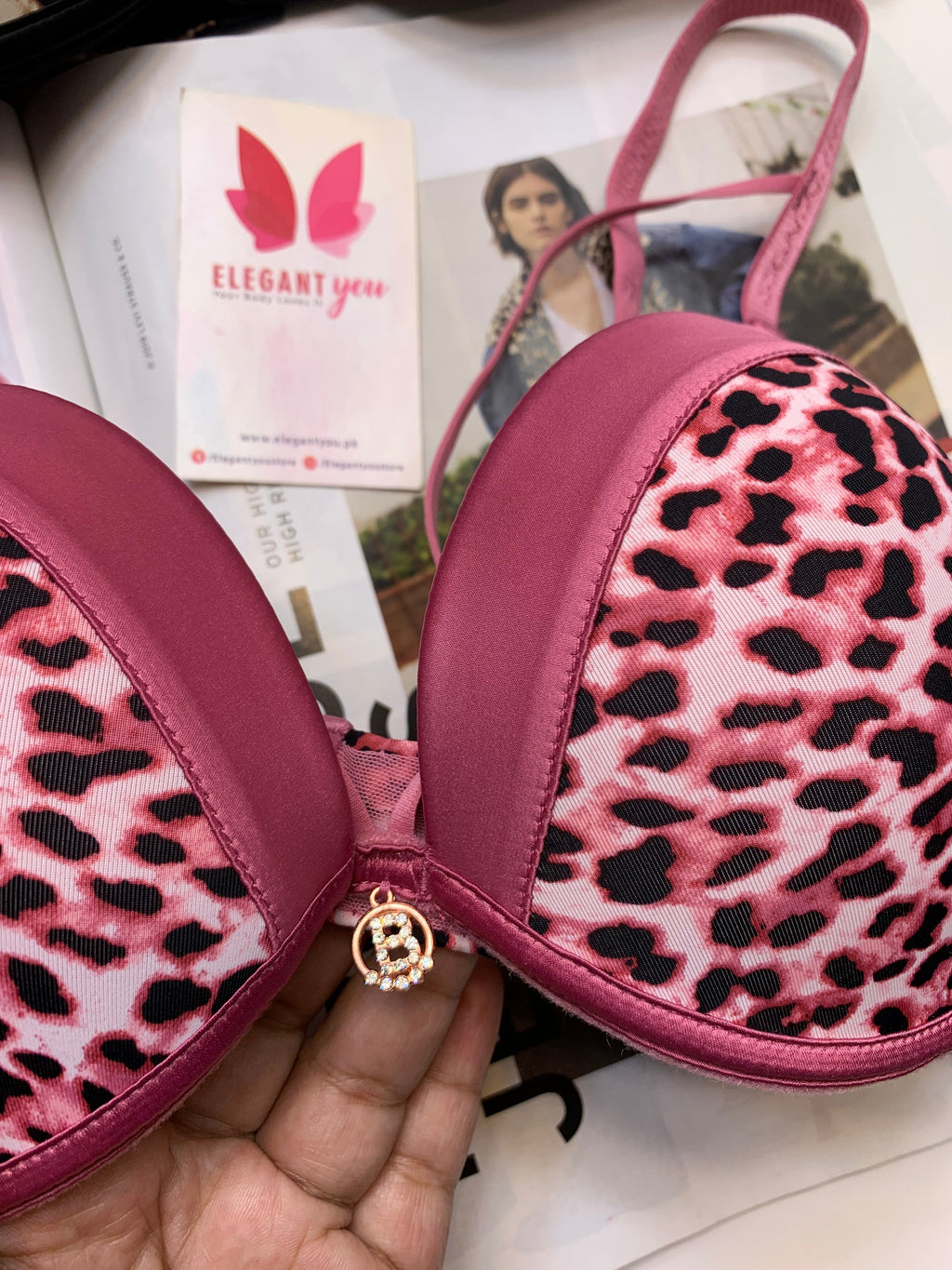 (34-40)B Binny's Padded Pushup Wire Bra (150)