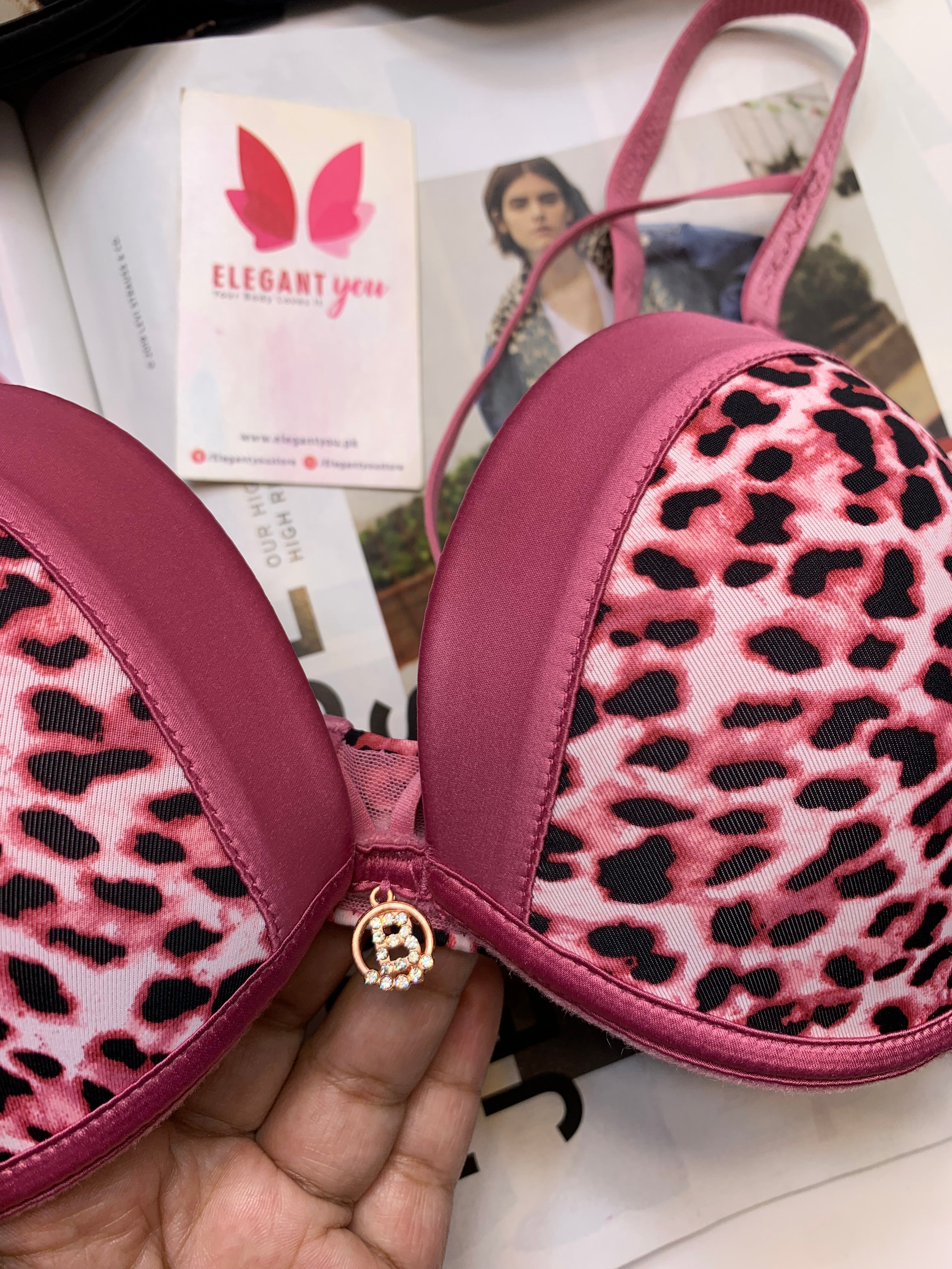 (34-40)B Binny's Padded Pushup Wire Bra (150)