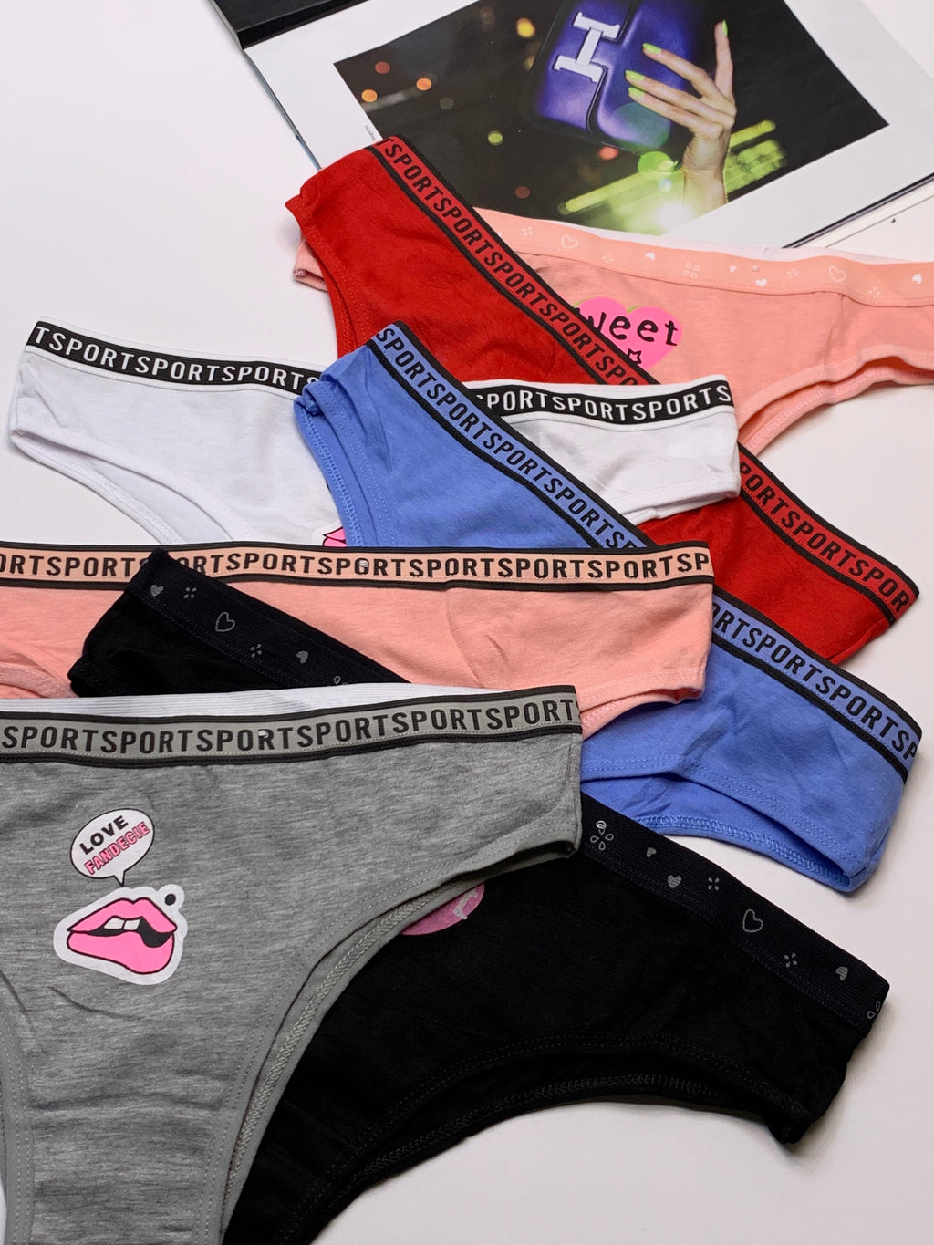 Funky Print Strechable Cotton Underwears(126)