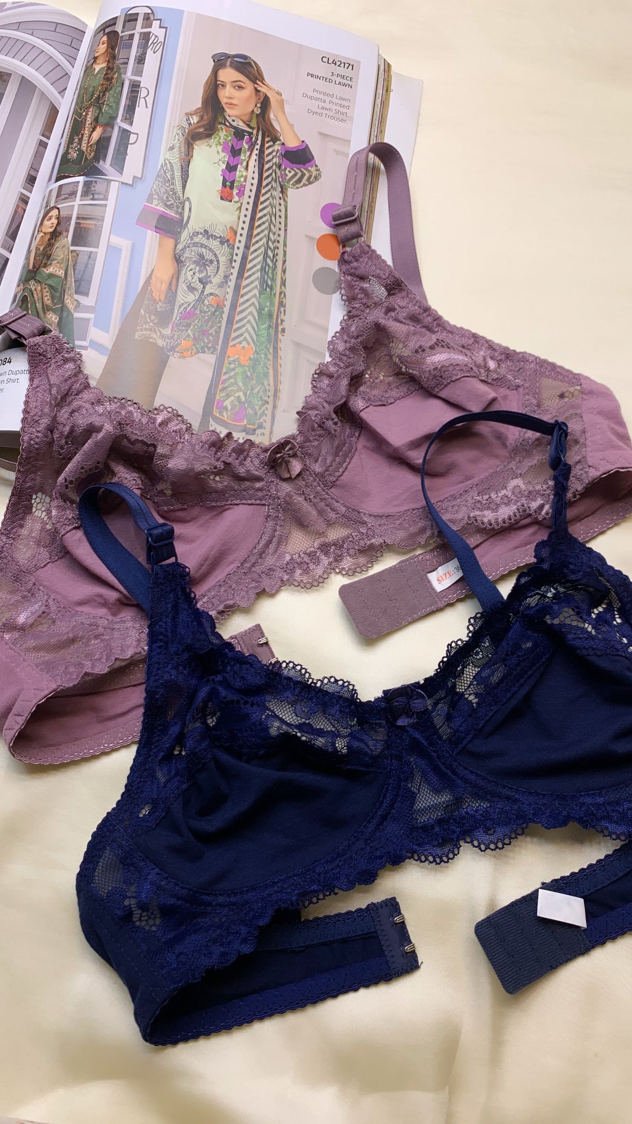 (32-42)Summer Friendly Soft Cotton with Lacy Work