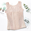 Breathable vest Style Waist and Tummy shaper with Multiple Hooks 812 (094)