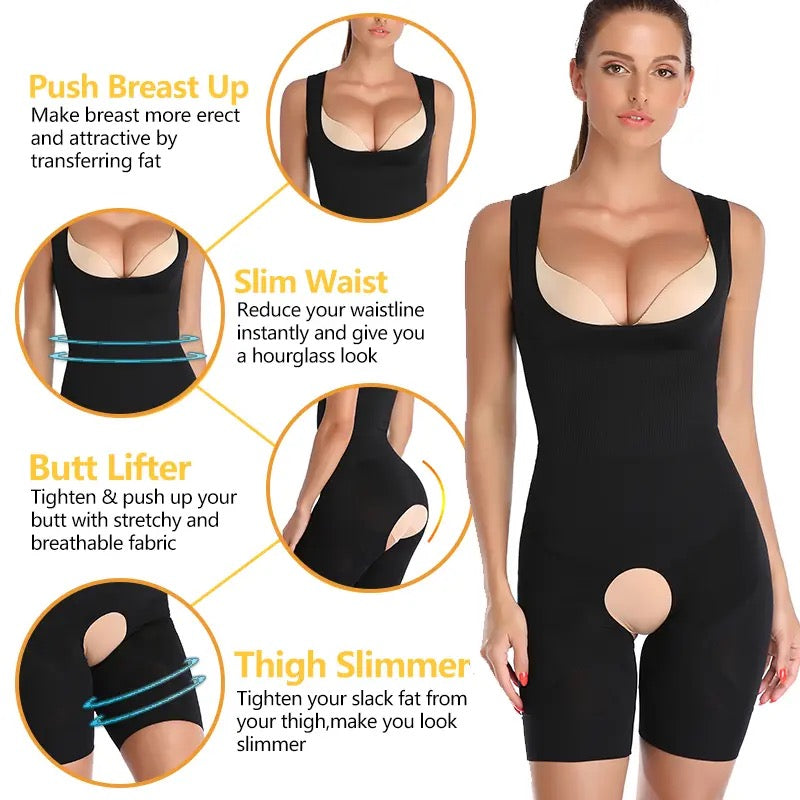 Women’s Full Body Invisible & Breathable Slimming  Shapper 6815 (094)