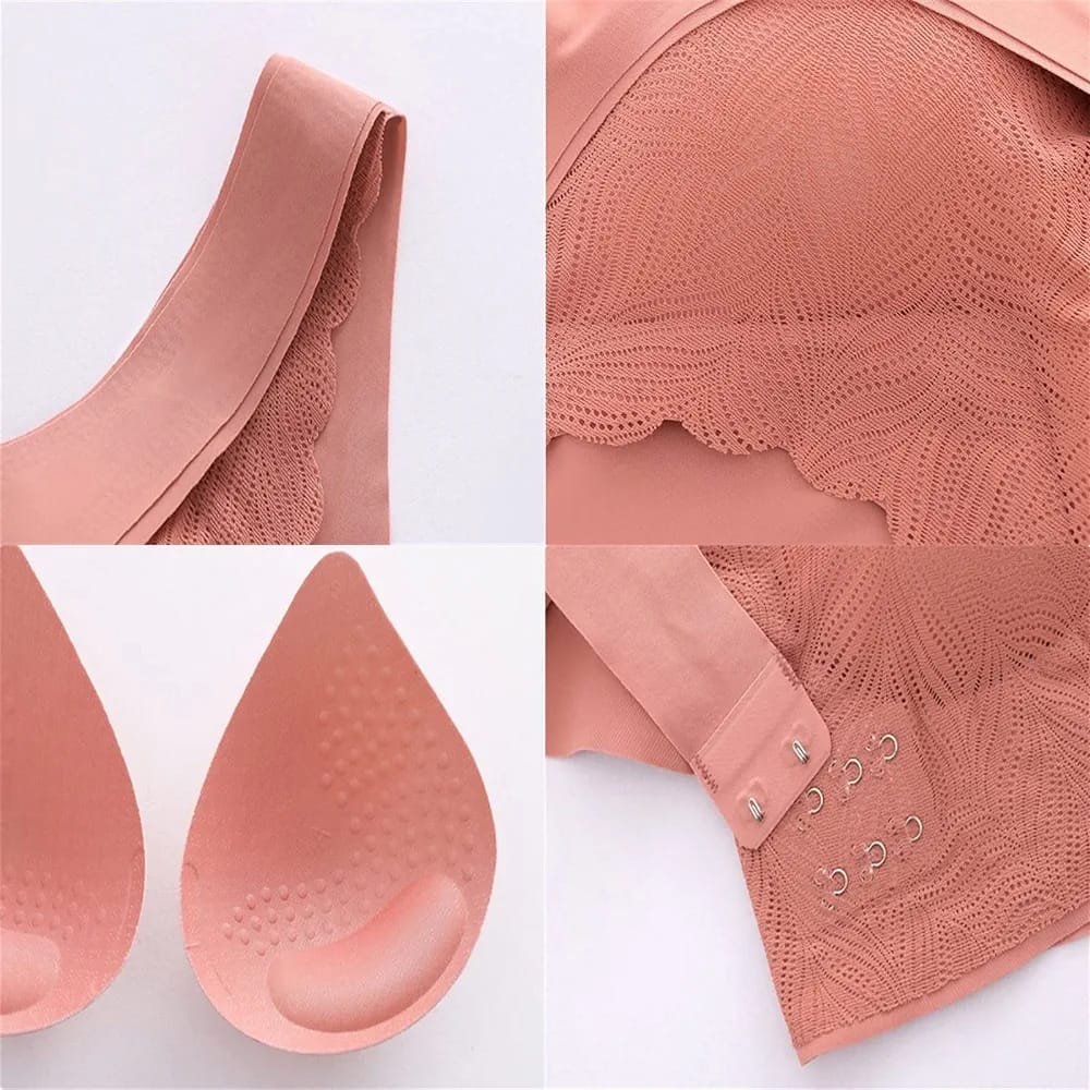 (30-44) Womens Adjustable Cross Posture Corrector Back Straighter Sports Bra (054)