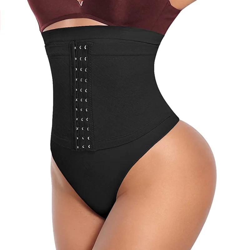 Seamless Thong Style Waist Control Butt Lifter With Hooks For Adjustment 17733 (103)