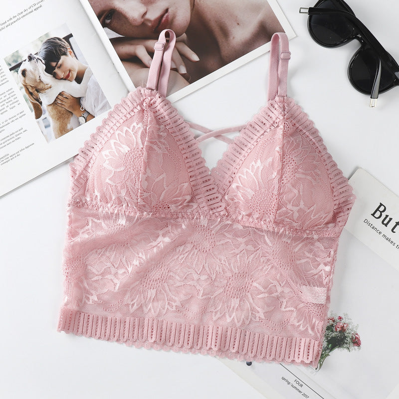 (30-38)b Honey Moon Criss Cross Brallete Free Size For (30-38) (044)