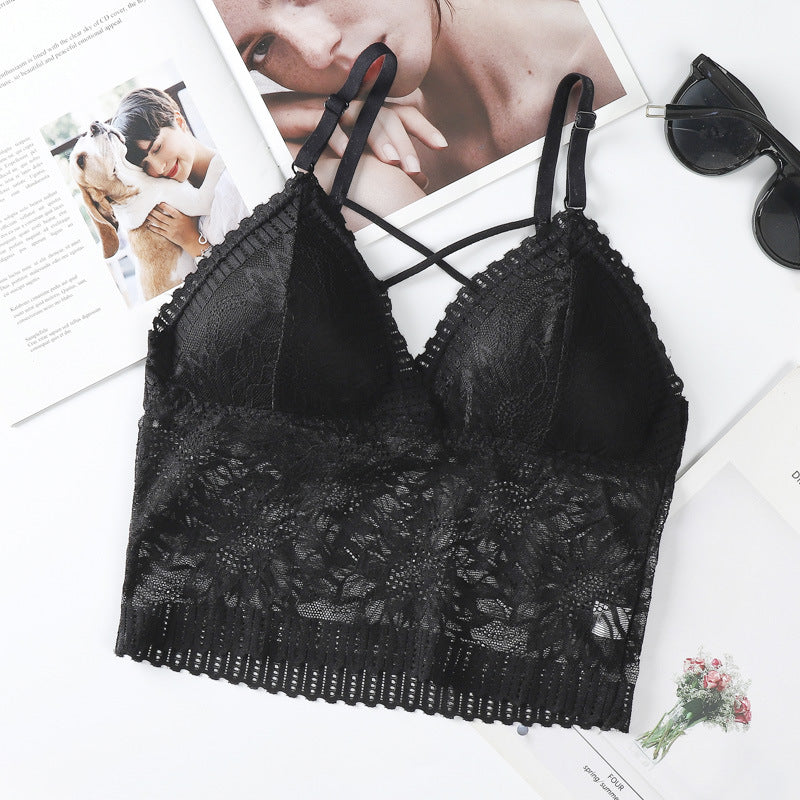 (30-38)b Honey Moon Criss Cross Brallete Free Size For (30-38) (044)