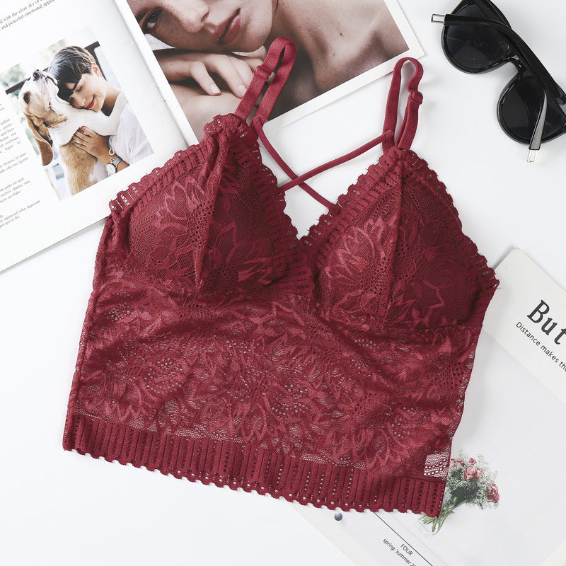 (30-38)b Honey Moon Criss Cross Brallete Free Size For (30-38) (044)