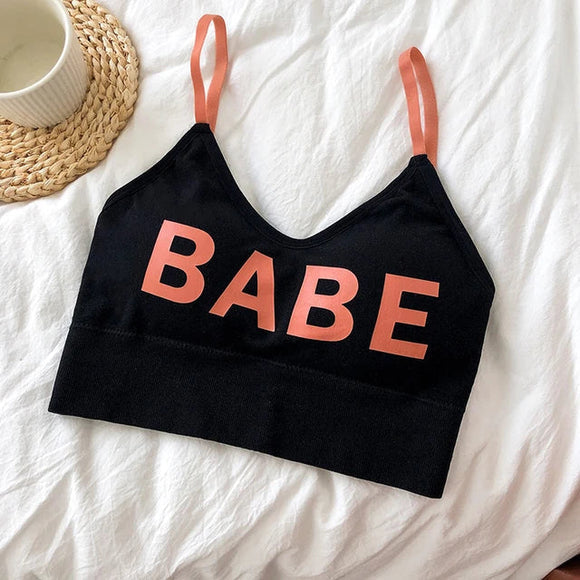 (28-36)BABE Written Soft Padded Bra (108)