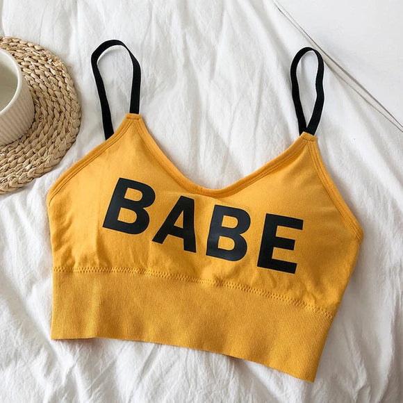 (28-36)BABE Written Soft Padded Bra (108)