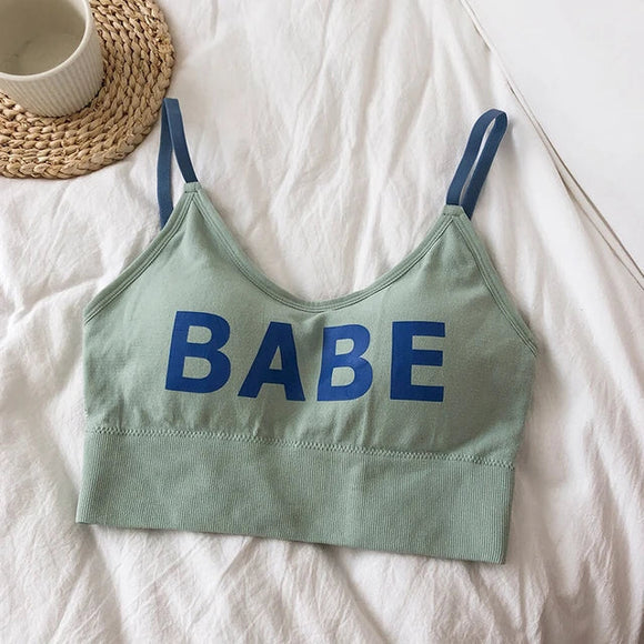 (28-36)BABE Written Soft Padded Bra (108)