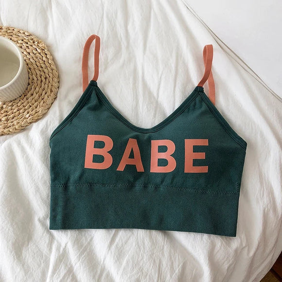 (28-36)BABE Written Soft Padded Bra (108)
