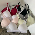 (36&38)b  Daily wear Thin-Pad Non-Wired Seamless Bra(085)