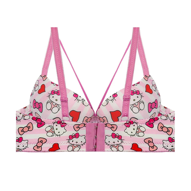 (36-42)b/c  size Hello Kitty Daily-wear Push-up Bra(144)