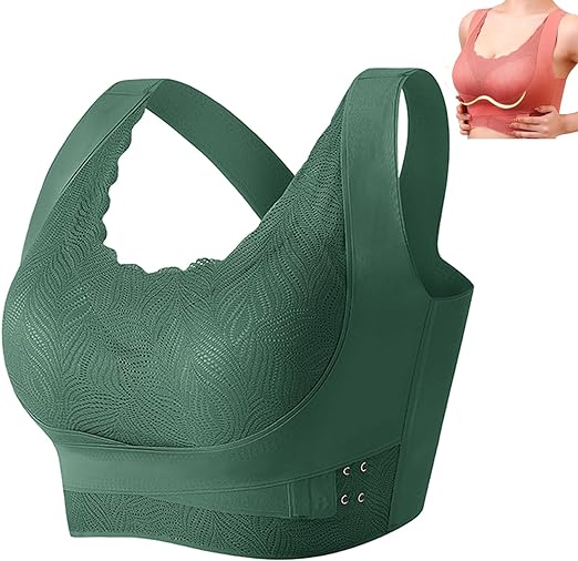 (30-44) Womens Adjustable Cross Posture Corrector Back Straighter Sports Bra (054)