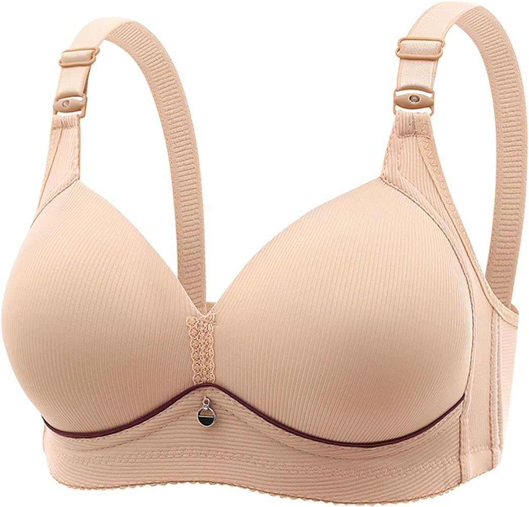 42C  Elegant Self Lining Thin Padded Non Wired Bra (063)