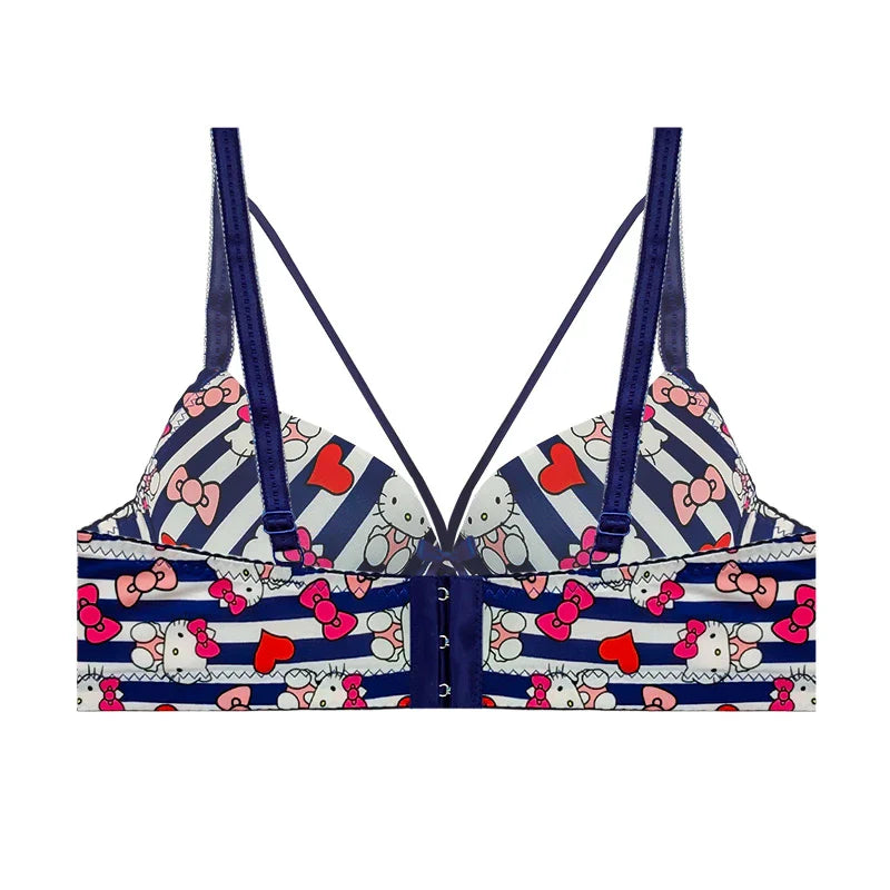 (36-42)b/c  size Hello Kitty Daily-wear Push-up Bra(144)