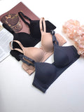 (36-42)b/c Thin Pad Non Wire T Shirt Bra 7866 (072)
