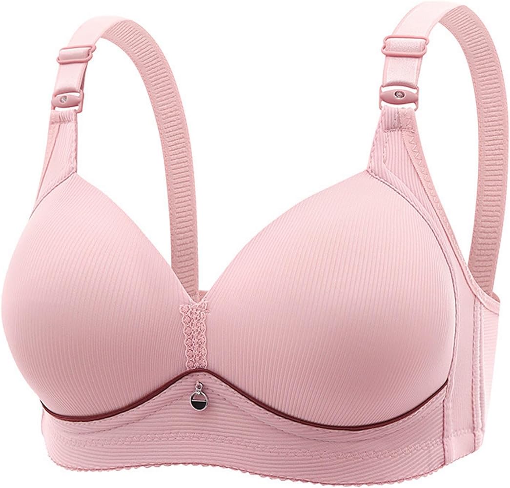 42C  Elegant Self Lining Thin Padded Non Wired Bra (063)