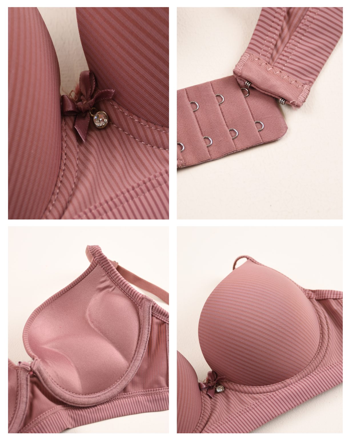 (34-40)B Premium Range Double  Padded Push-up Wired Bra (175)