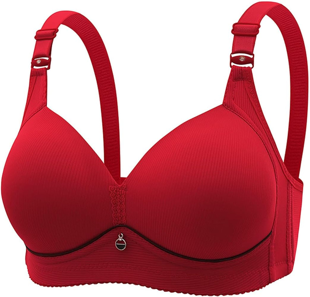 42C  Elegant Self Lining Thin Padded Non Wired Bra (063)