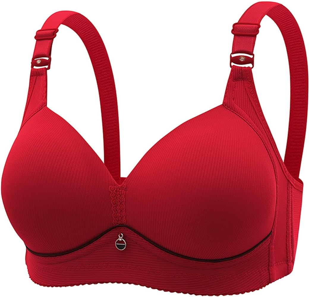 42C  Elegant Self Lining Thin Padded Non Wired Bra (063)